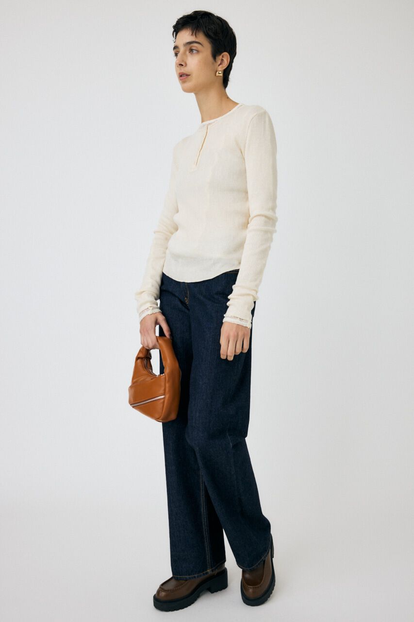 MOUSSY「HENRY NECK ロンT」|Tシャツ・カットソー|