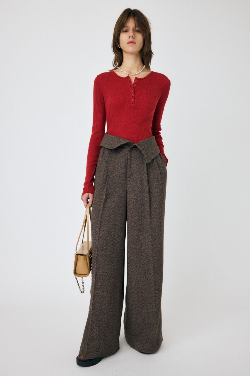 MOUSSY「HENRY NECK ロンT」|Tシャツ・カットソー|