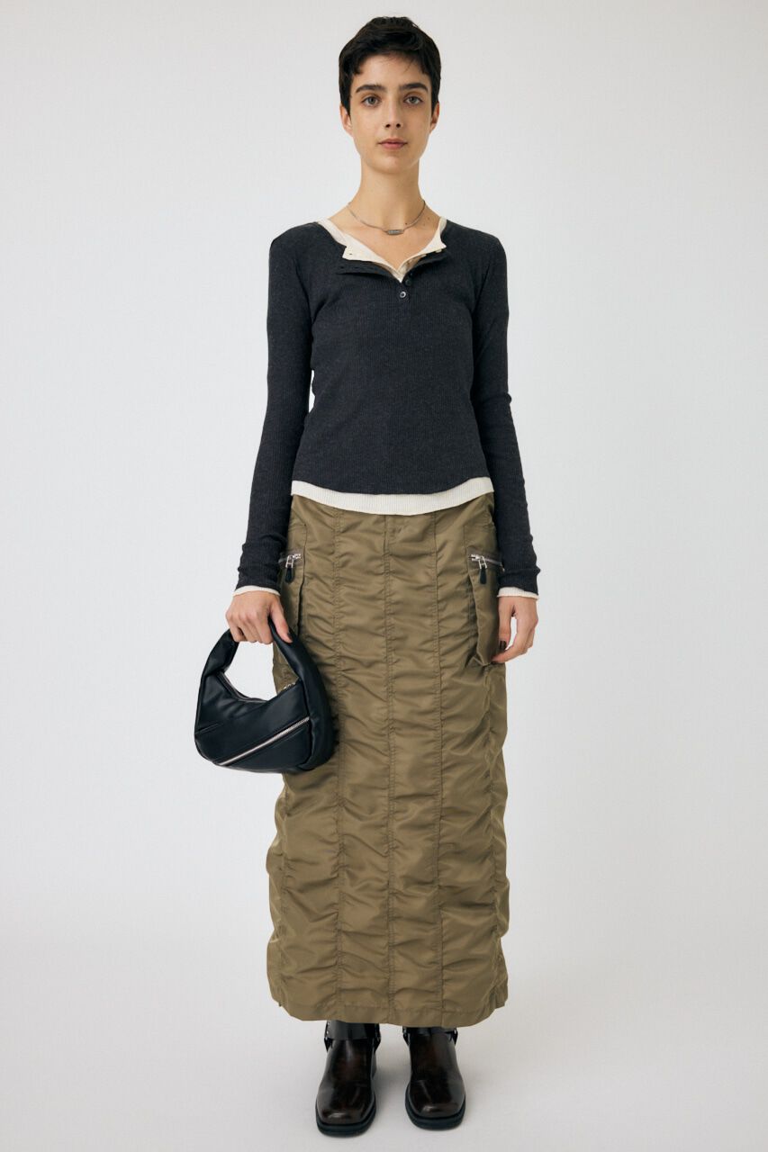 MOUSSY「HENRY NECK ロンT」|Tシャツ・カットソー|