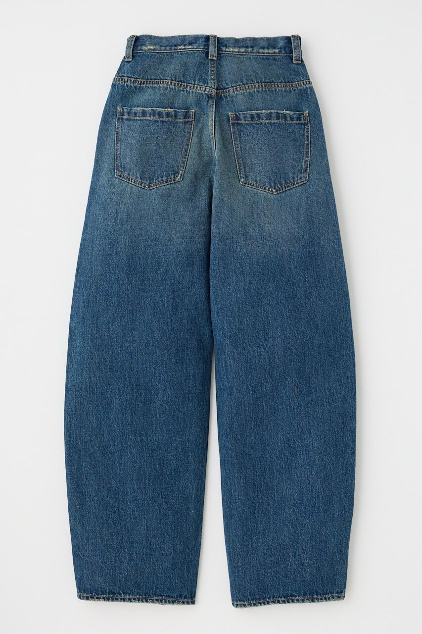 MOUSSY「DROP WAIST CURVE ストレート」|デニム|