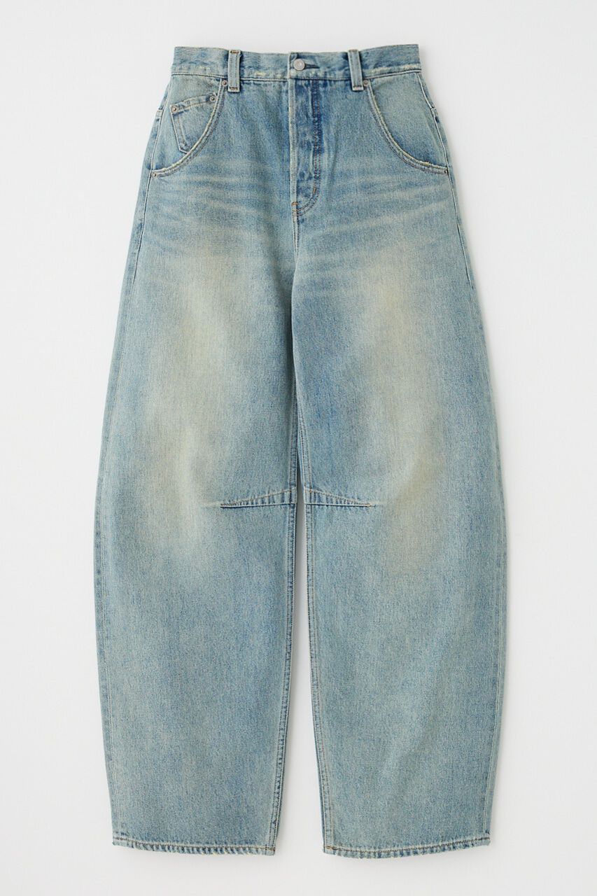 MOUSSY「DROP WAIST CURVE ストレート」|デニム|