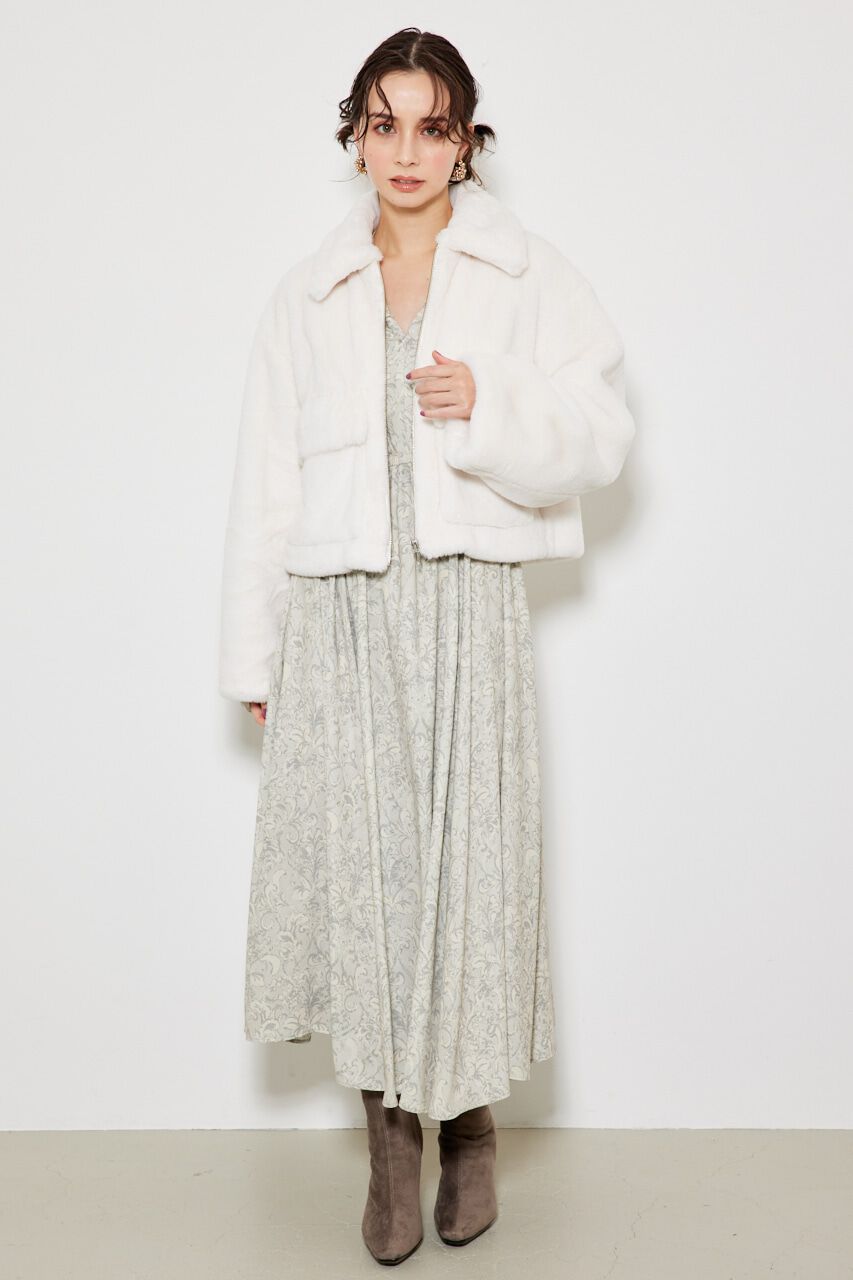 rienda「SoftyフェイクファーブルゾンCT」|その他|