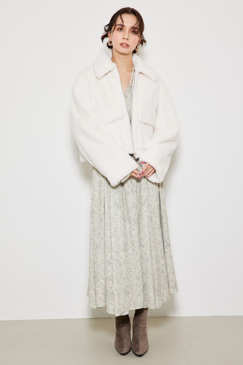 rienda「SoftyフェイクファーブルゾンCT」|その他|