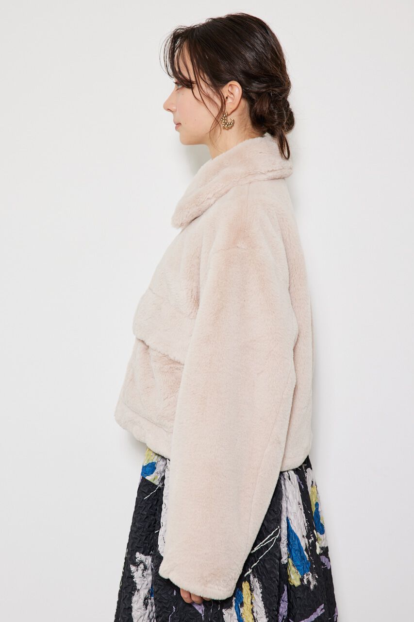 rienda「SoftyフェイクファーブルゾンCT」|その他|