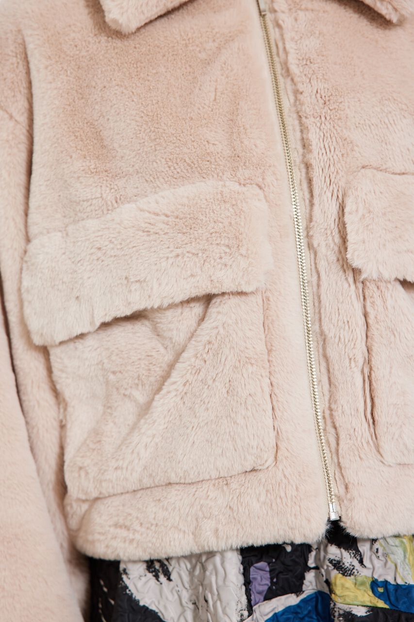 rienda「SoftyフェイクファーブルゾンCT」|その他|