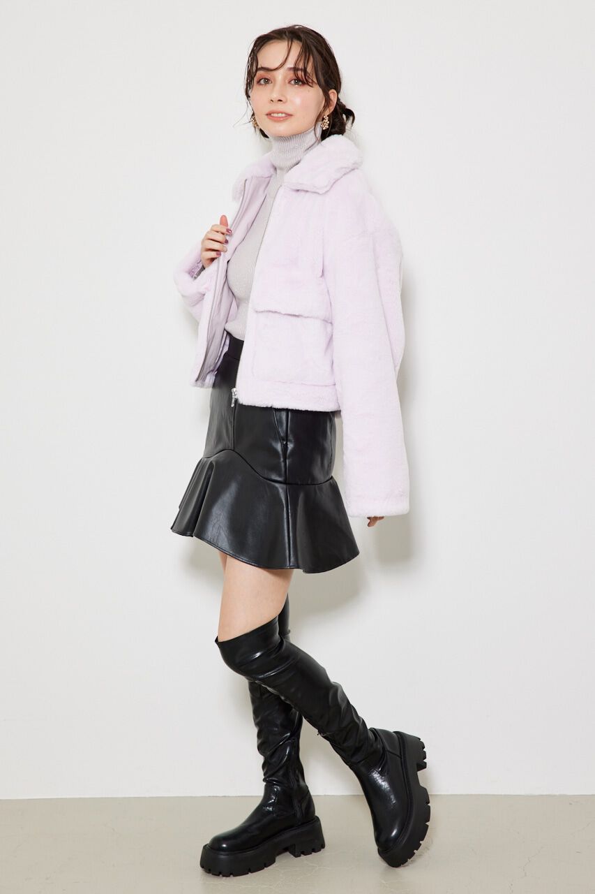 rienda「SoftyフェイクファーブルゾンCT」|その他|