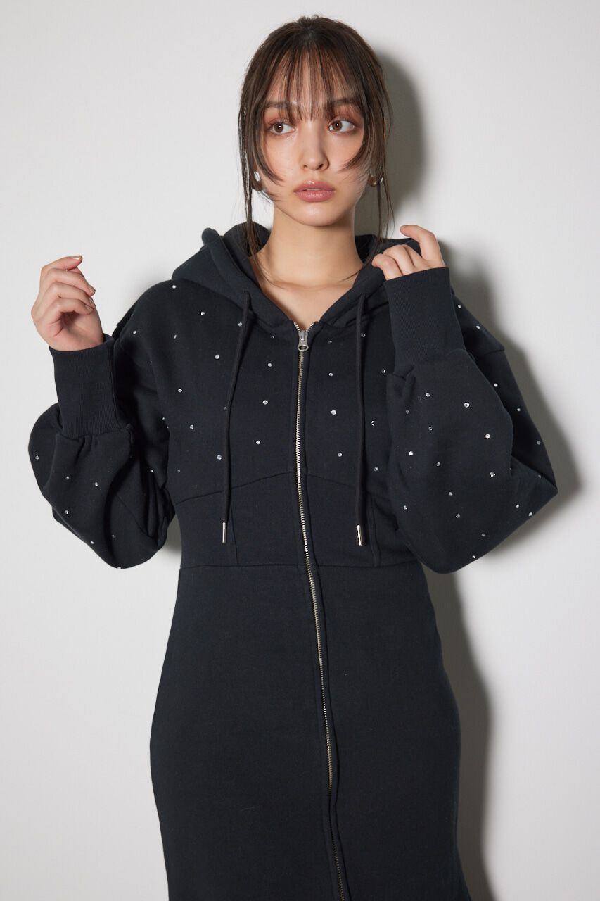 rienda「ビジュースウェットマーメイドワンピース」|ワンピース|