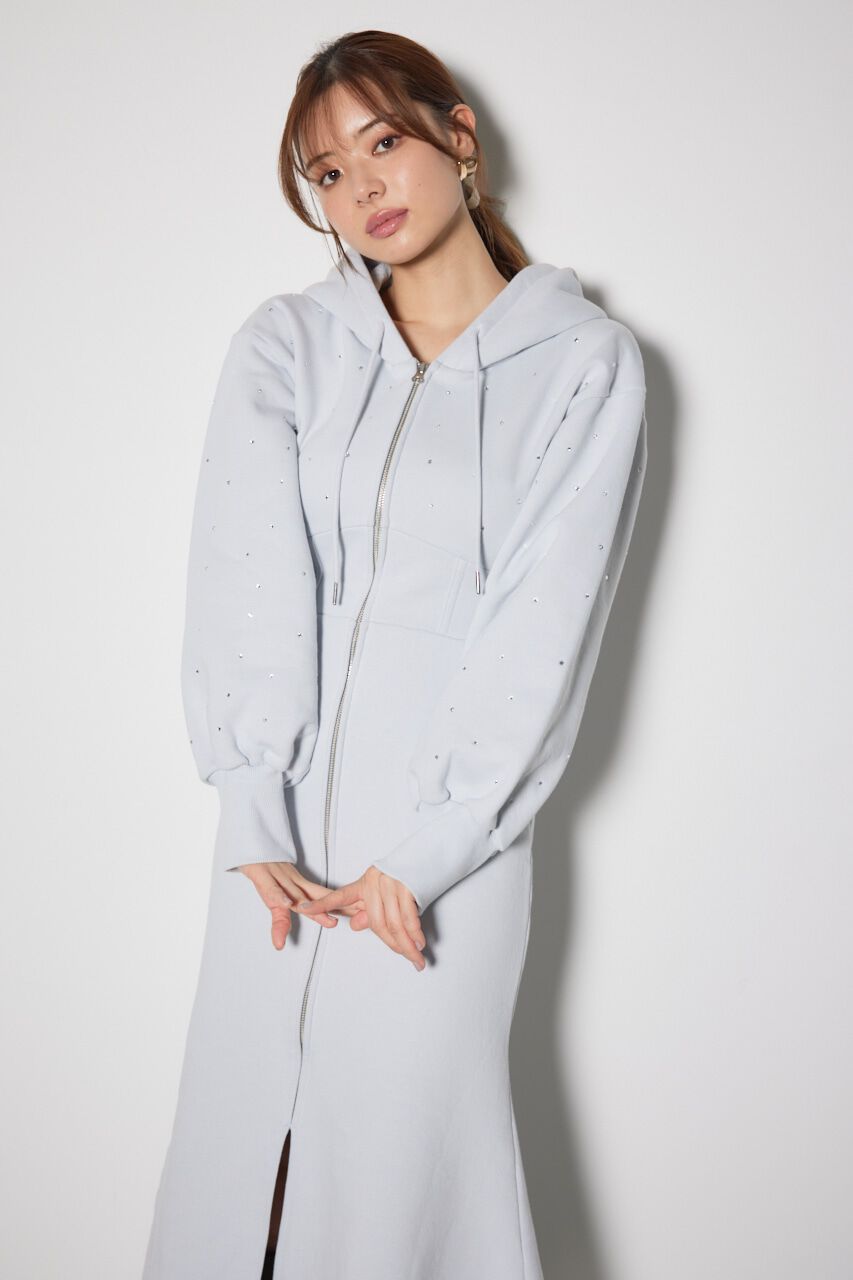 rienda「ビジュースウェットマーメイドワンピース」|ワンピース|