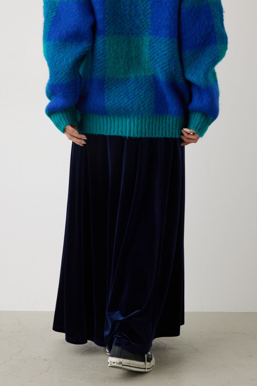 RODEO CROWNS「リラックスベロアスカート」|スカート|