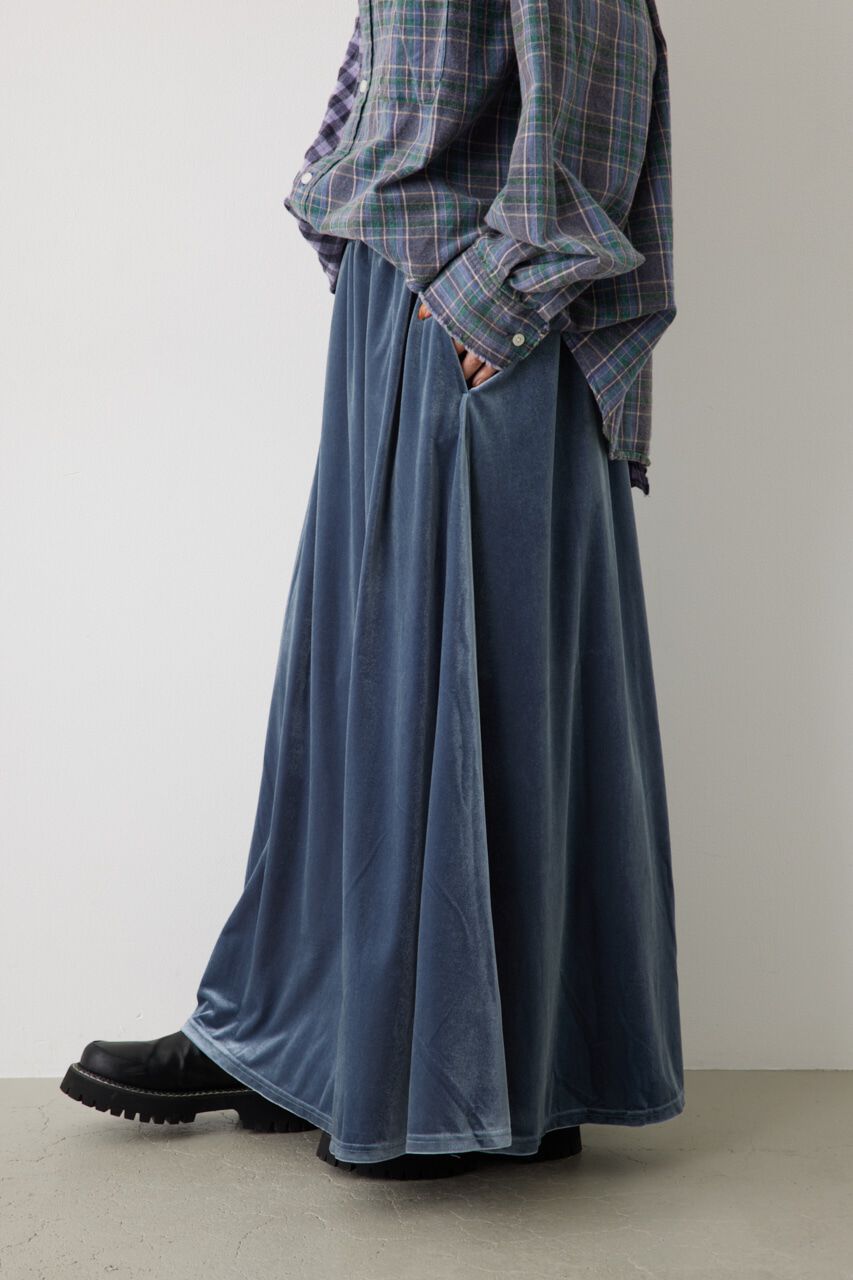 RODEO CROWNS「リラックスベロアスカート」|スカート|