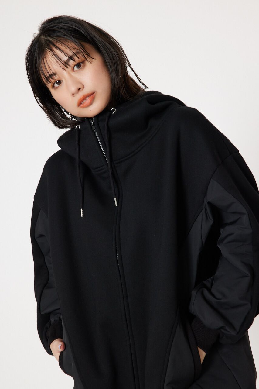 RODEO CROWNS「ナイロンドッキングジップパーカー」|パーカー|