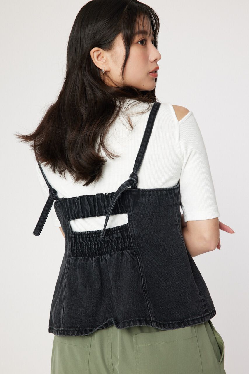RODEO CROWNS「デニムキャミソール」|キャミソール|
