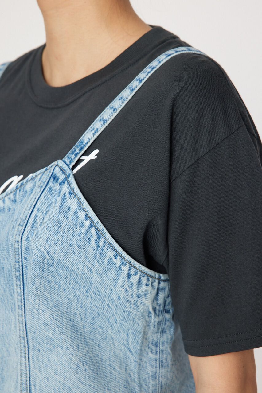 RODEO CROWNS「デニムキャミソール」|キャミソール|