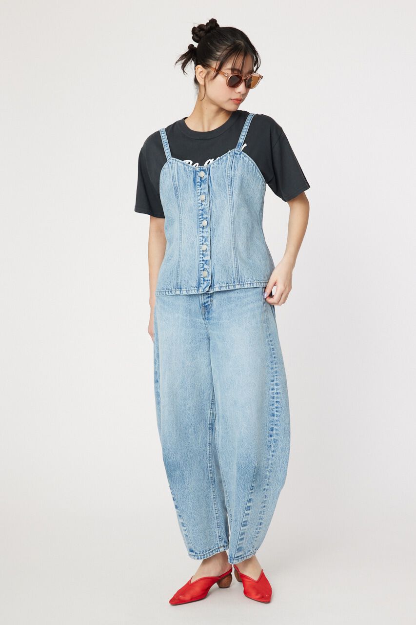 RODEO CROWNS「デニムキャミソール」|キャミソール|