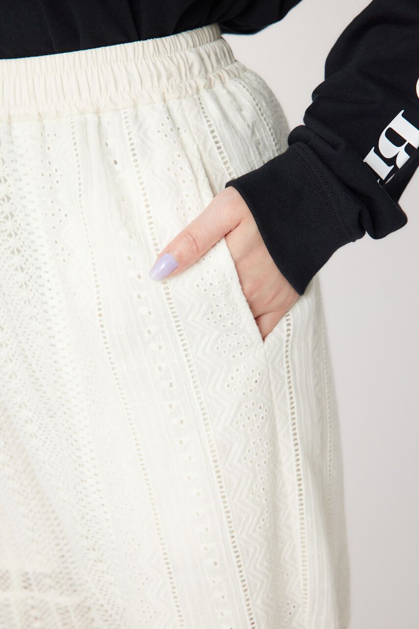 RODEO CROWNS「パッチワークレースパンツ」|その他|