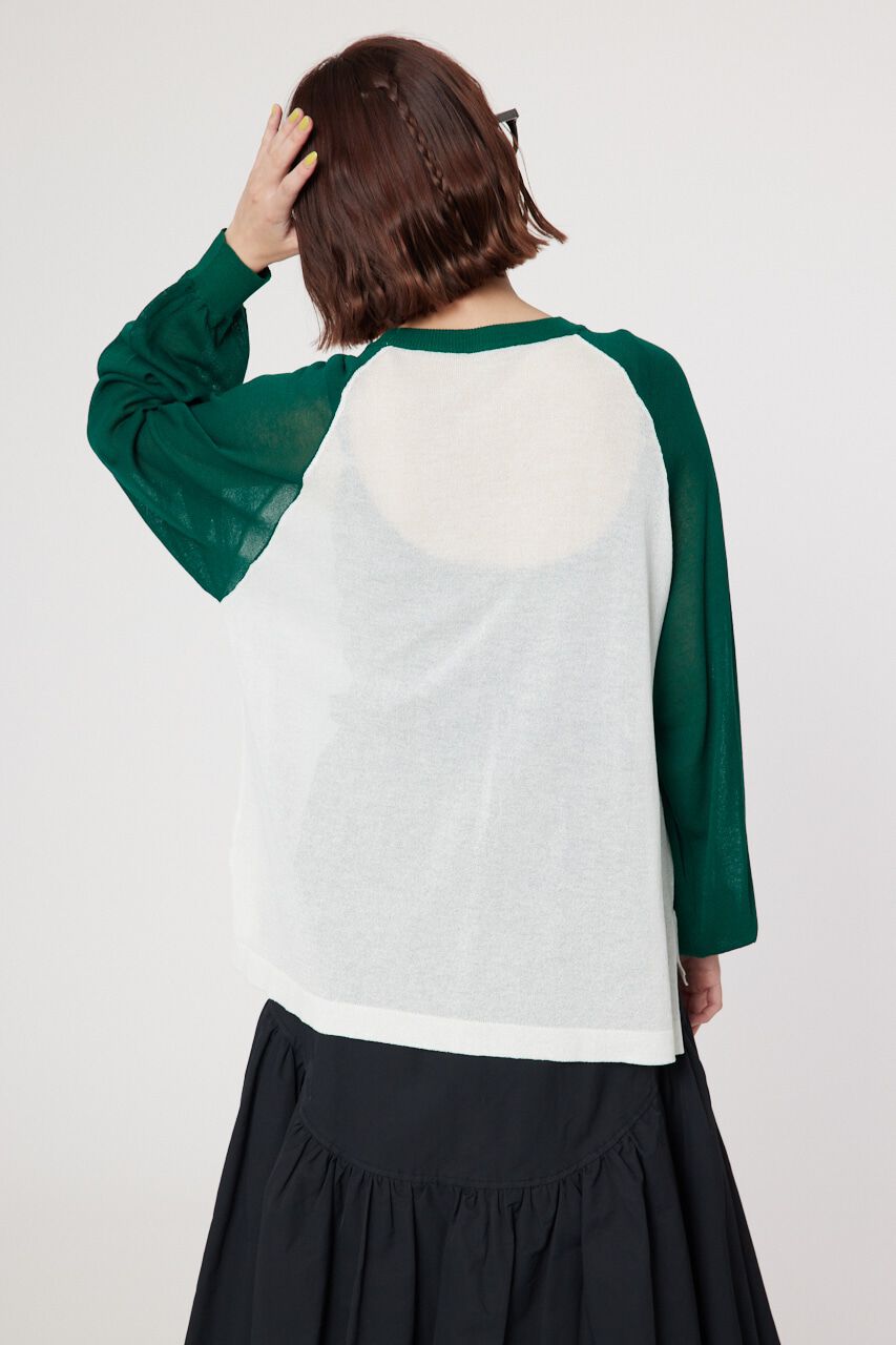 RODEO CROWNS「シアーラグランニットトップス」|ニット・セーター|