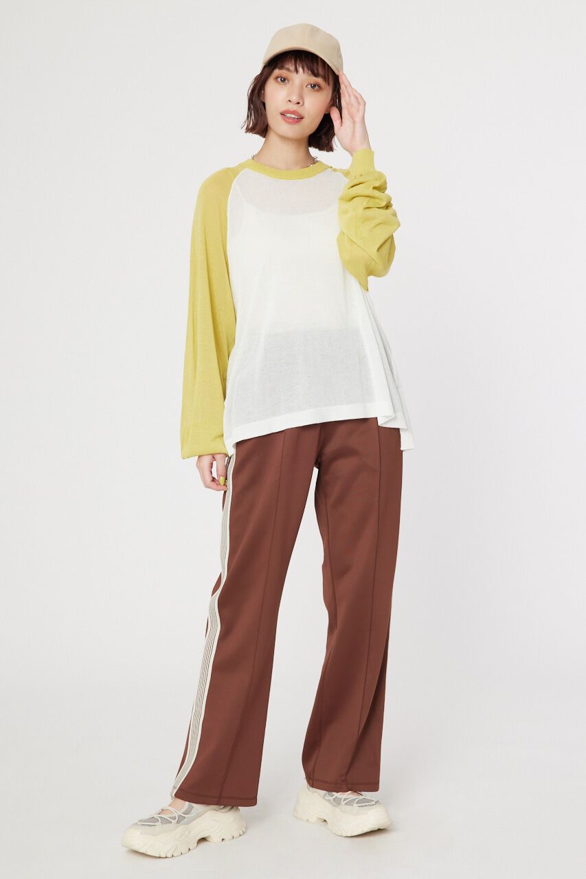 RODEO CROWNS「シアーラグランニットトップス」|ニット・セーター|