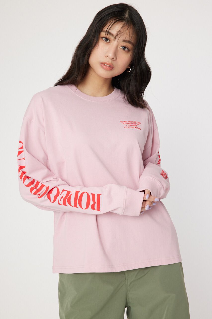 RODEO CROWNS「バンダナスターアップリケL/S Tシャツ」|Tシャツ・カットソー|