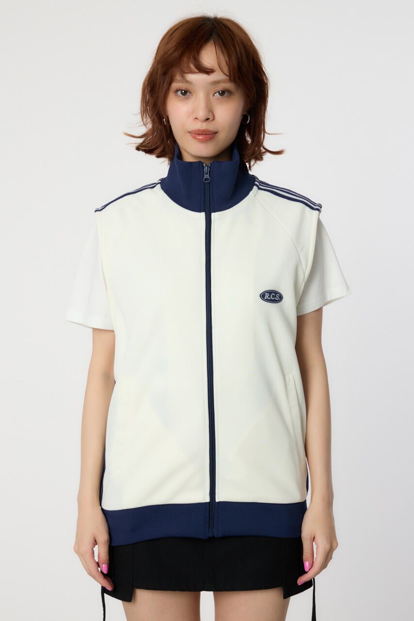 RODEO CROWNS「ジャージトラックベスト」|ダウンベスト・ベスト|