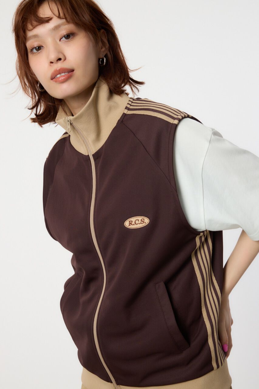 RODEO CROWNS「ジャージトラックベスト」|ダウンベスト・ベスト|