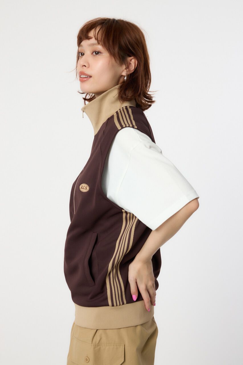 RODEO CROWNS「ジャージトラックベスト」|ダウンベスト・ベスト|