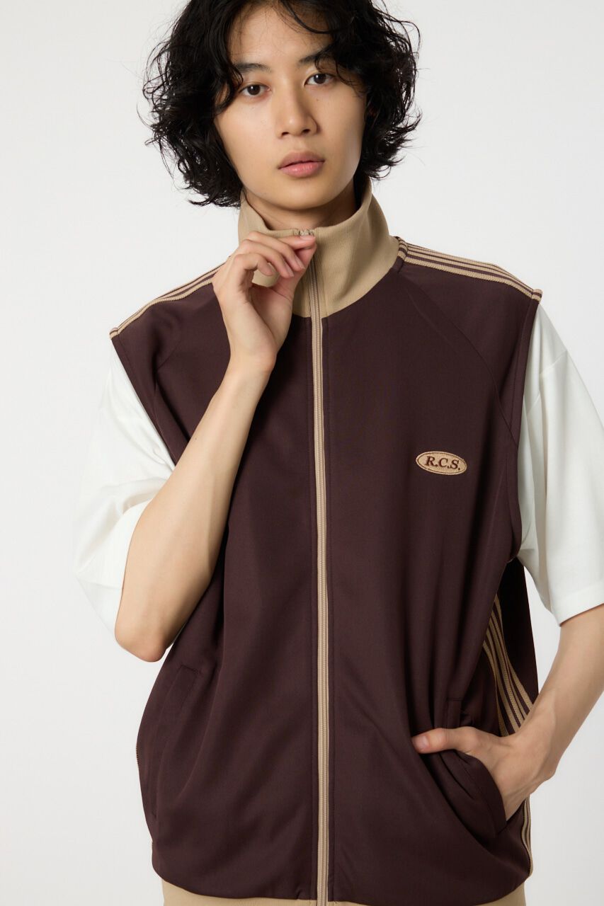 RODEO CROWNS「ジャージトラックベスト」|ダウンベスト・ベスト|