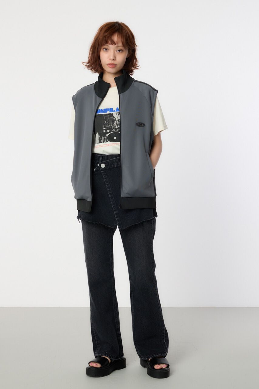 RODEO CROWNS「ジャージトラックベスト」|ダウンベスト・ベスト|