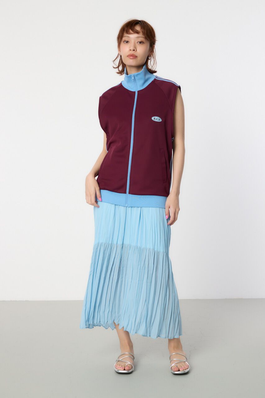 RODEO CROWNS「ジャージトラックベスト」|ダウンベスト・ベスト|