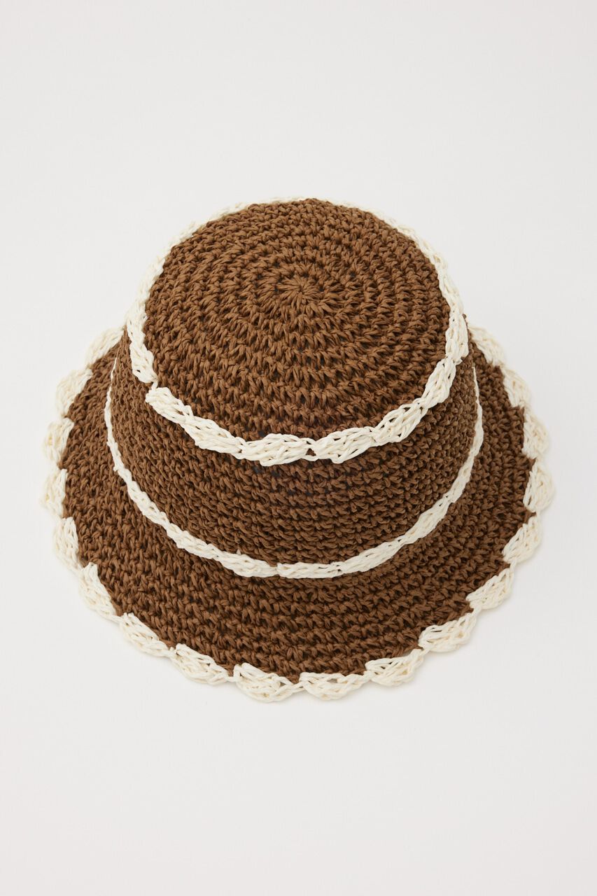 RODEO CROWNS「ペーパーフリルラインハット」|その他|