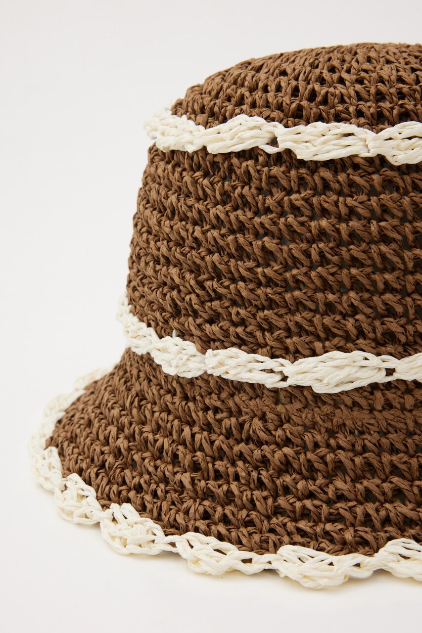 RODEO CROWNS「ペーパーフリルラインハット」|その他|