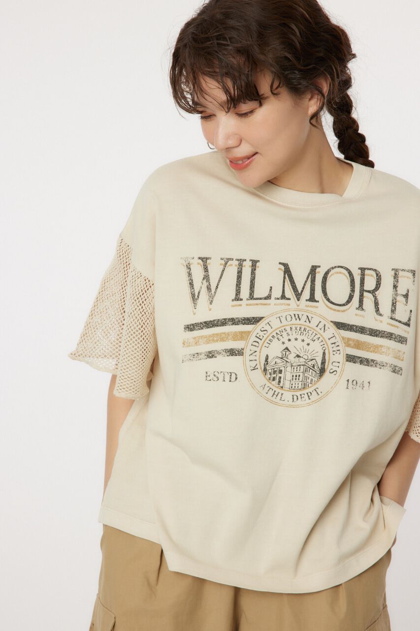 RODEO CROWNS「フリルメッシュスリーブトップス」|Tシャツ・カットソー|IVOY3