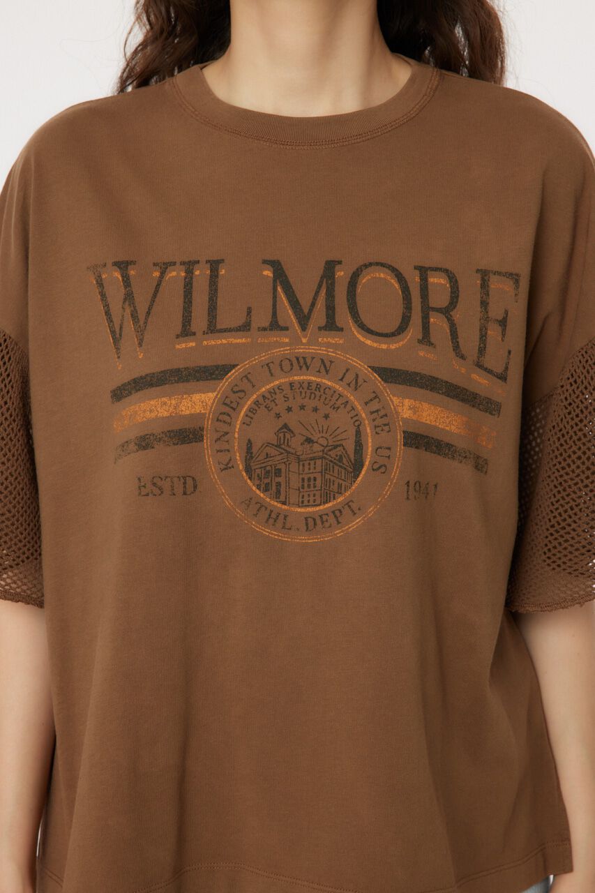 RODEO CROWNS「フリルメッシュスリーブトップス」|Tシャツ・カットソー|