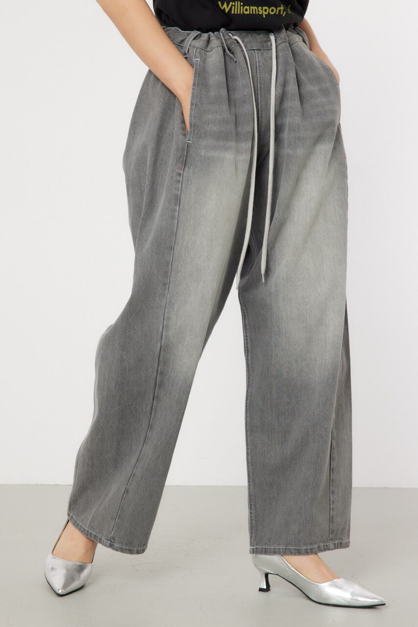 RODEO CROWNS「SQUEEZE DENIM WIDE PT」|デニム|