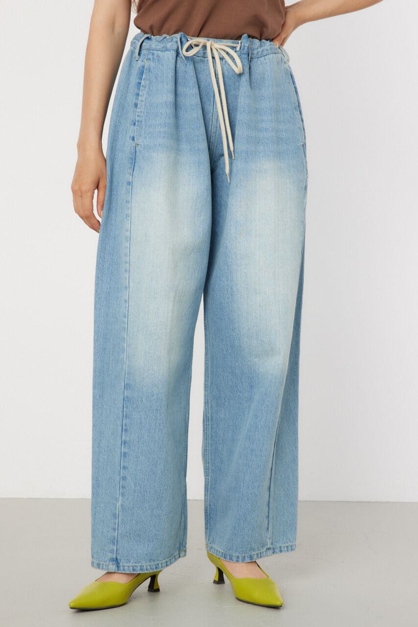 RODEO CROWNS「SQUEEZE DENIM WIDE PT」|デニム|