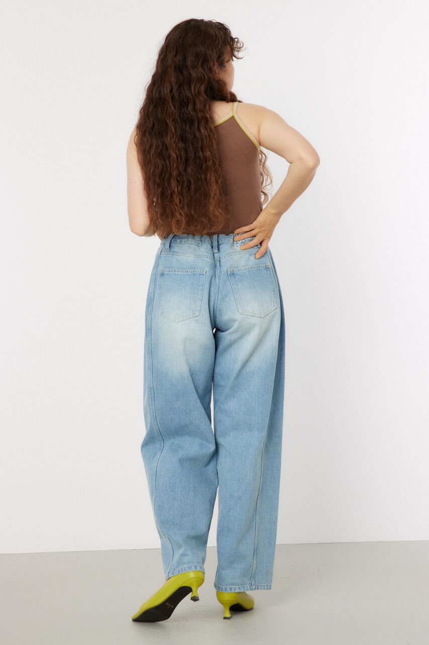 RODEO CROWNS「SQUEEZE DENIM WIDE PT」|デニム|