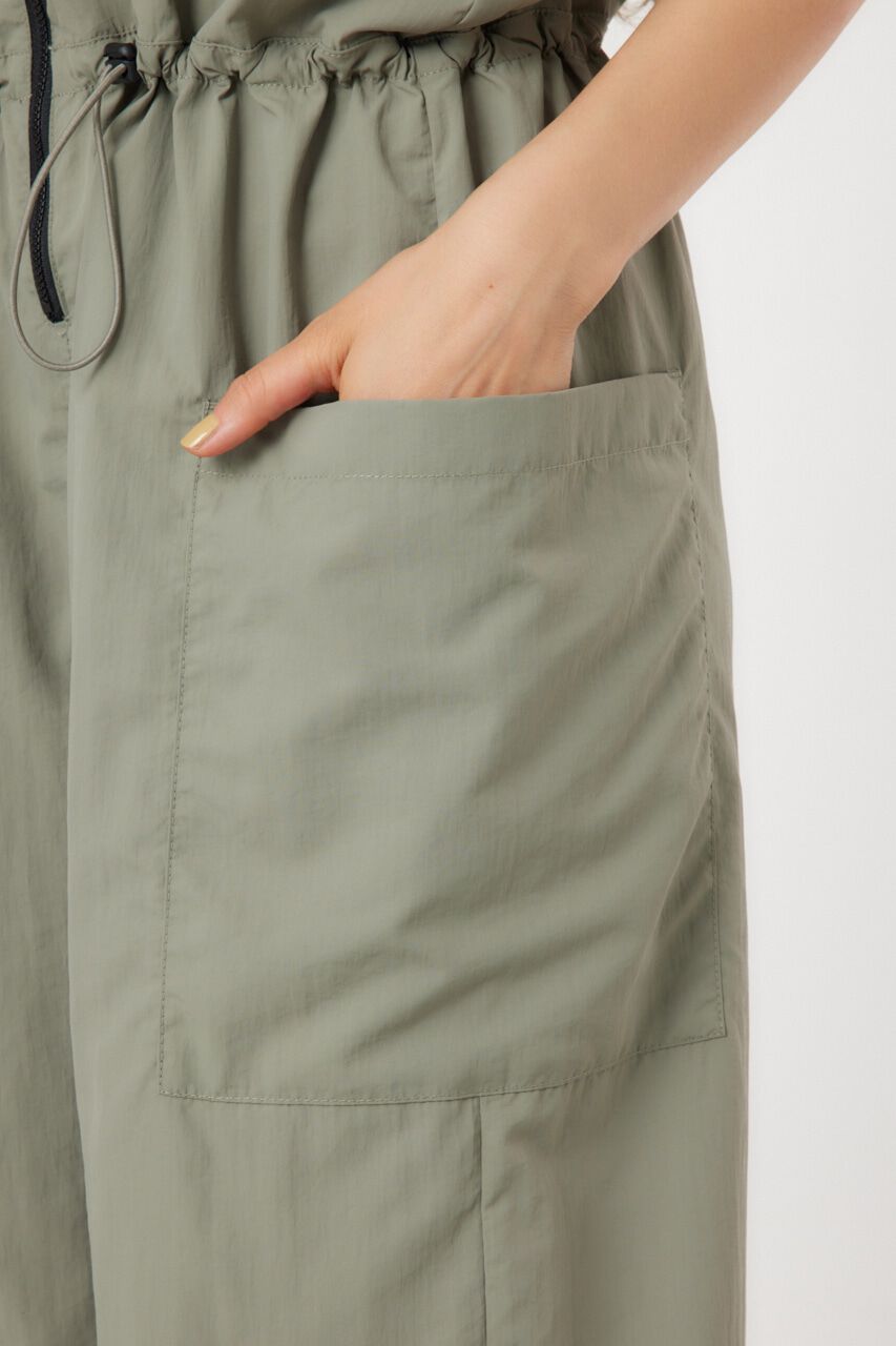 RODEO CROWNS「ウエストシャーリング ナイロンサロペット」|その他|