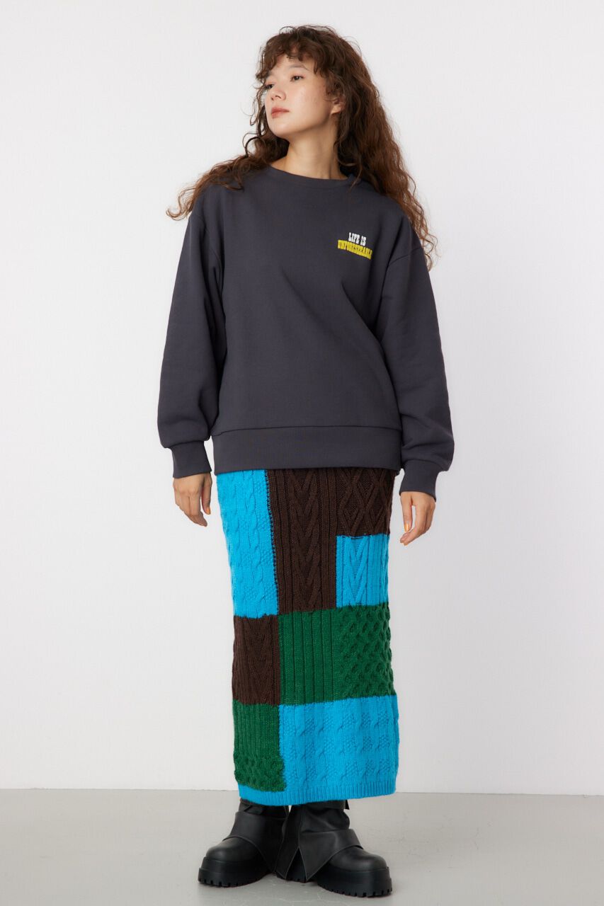 RODEO CROWNS「Multi Graphicスウェットトップス」|パーカー|