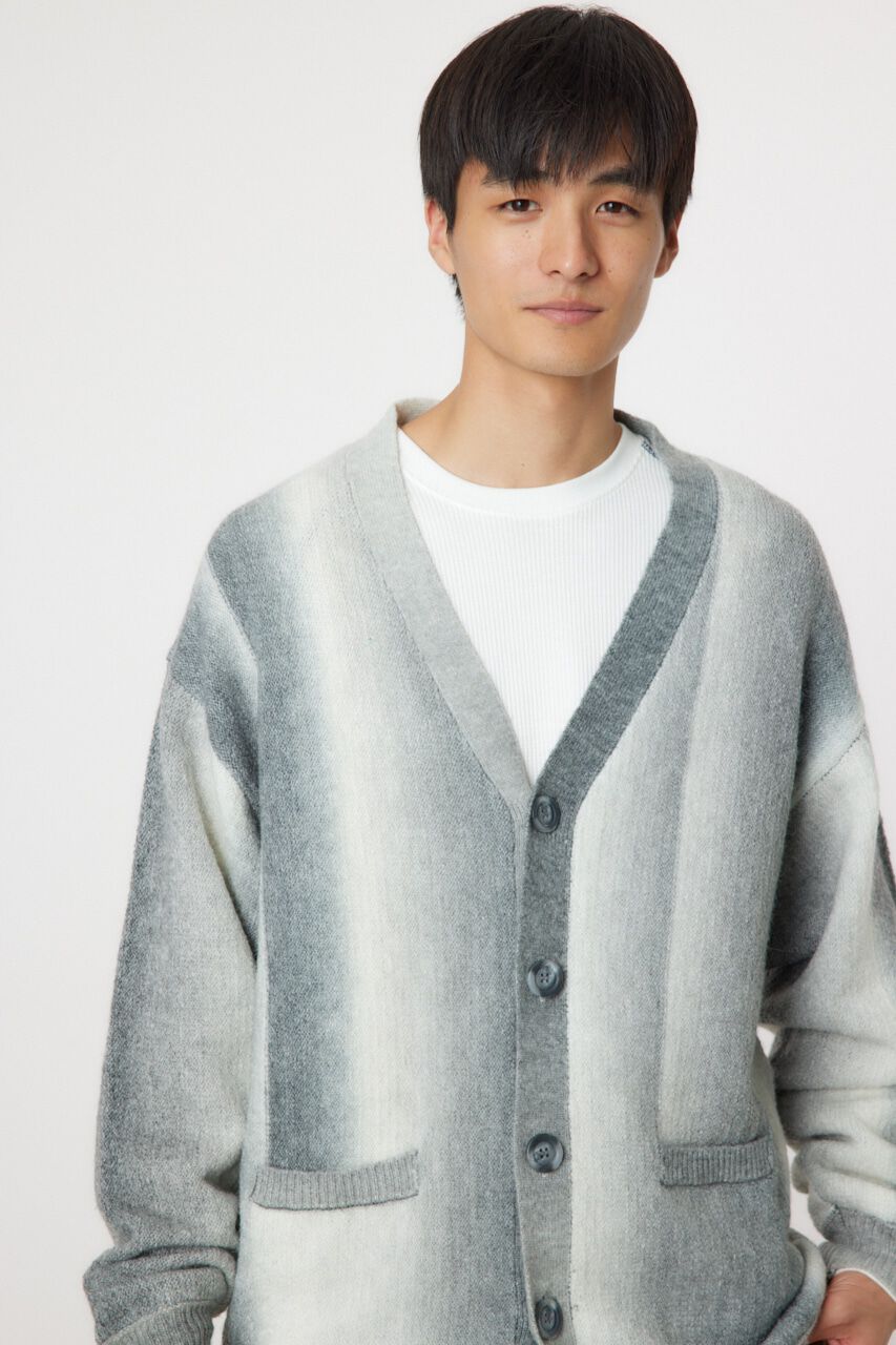 RODEO CROWNS「グラデーションシャギーニットカーデ」|カーディガン|