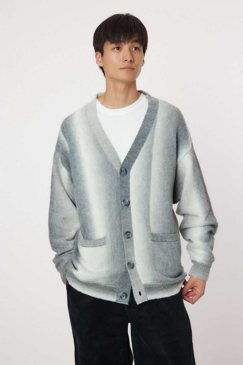 RODEO CROWNS「グラデーションシャギーニットカーデ」|カーディガン|