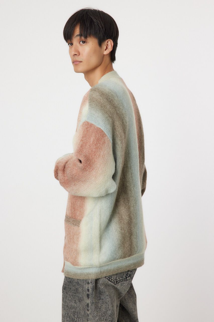 RODEO CROWNS「グラデーションシャギーニットカーデ」|カーディガン|