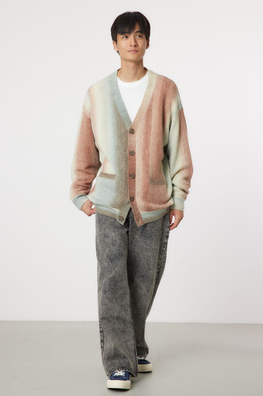 RODEO CROWNS「グラデーションシャギーニットカーデ」|カーディガン|