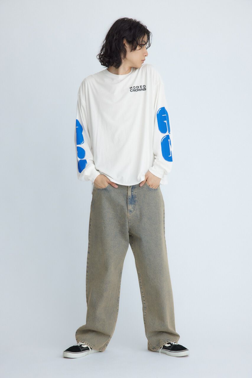 RODEO CROWNS「Balloon LOGO ロングスリーブTシャツ」|Tシャツ・カットソー|