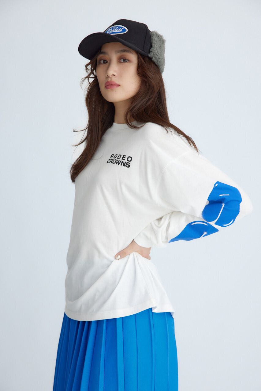 RODEO CROWNS「Balloon LOGO ロングスリーブTシャツ」|Tシャツ・カットソー|