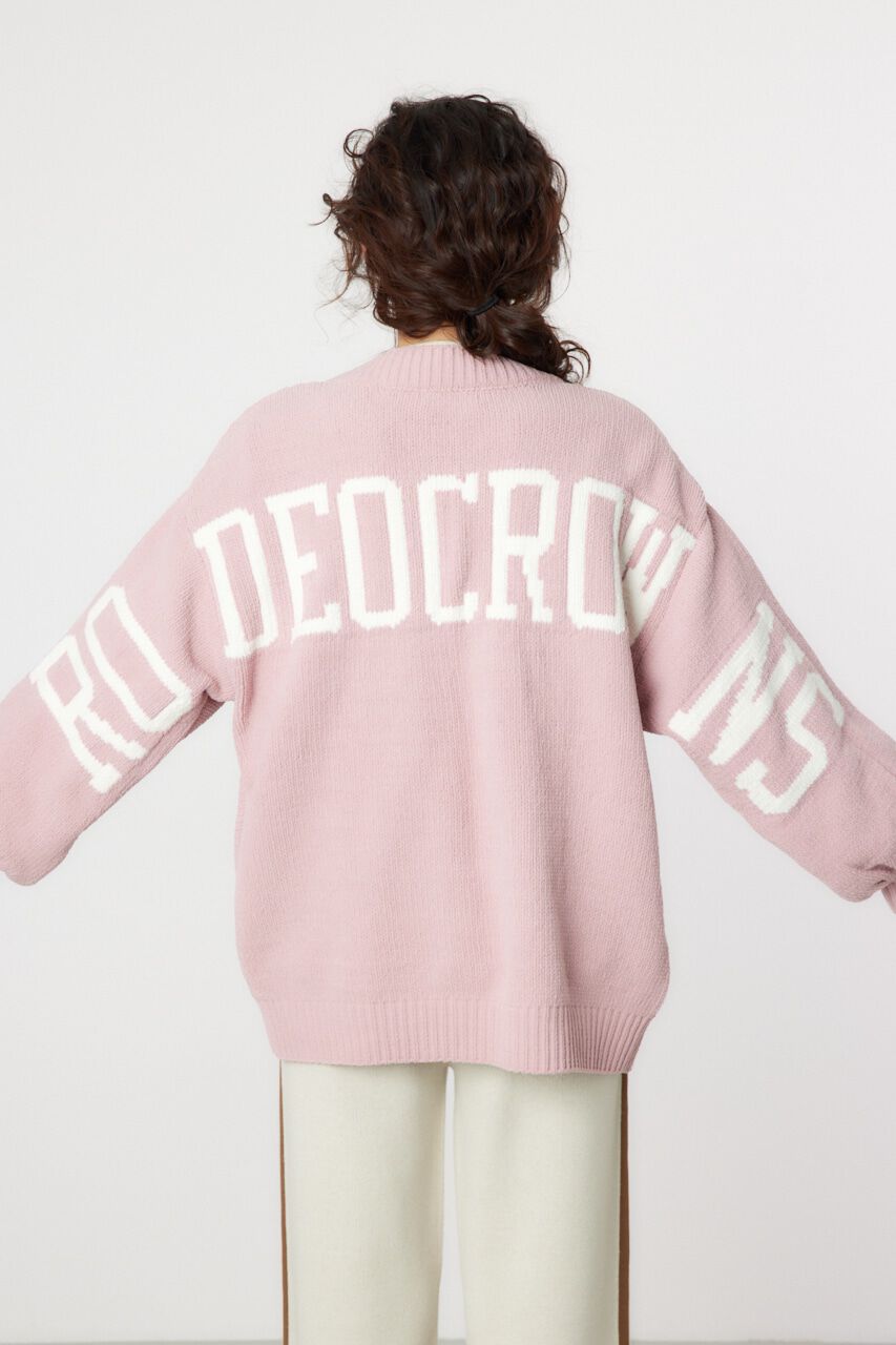 RODEO CROWNS「ロゴモールニットトッパー」|カーディガン|