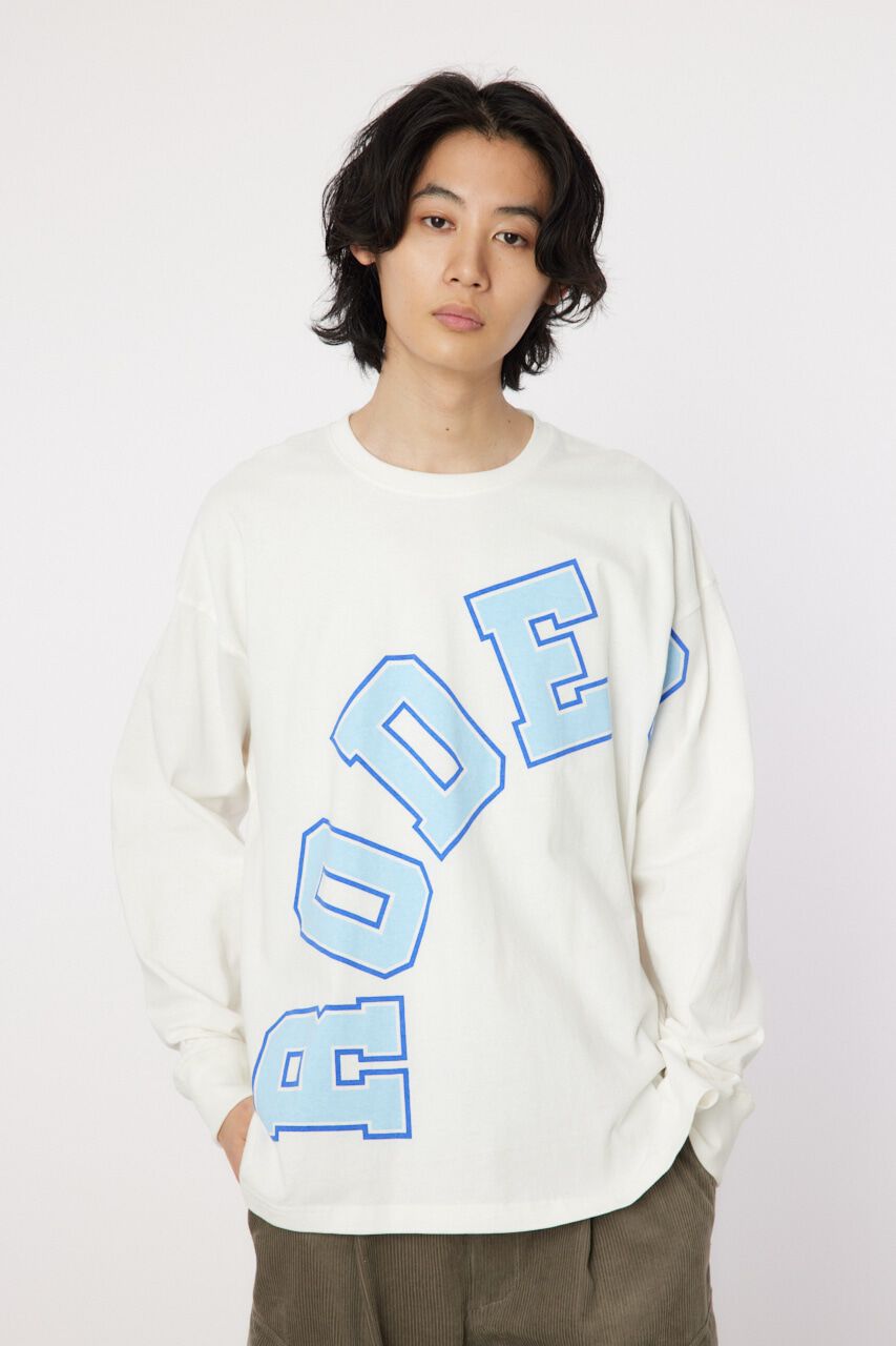 RODEO CROWNS「Bent Logo ロングスリーブTシャツ」|Tシャツ・カットソー|
