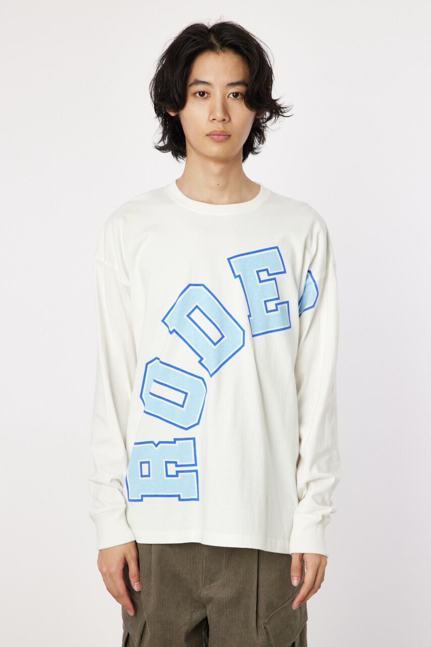 RODEO CROWNS「Bent Logo ロングスリーブTシャツ」|Tシャツ・カットソー|