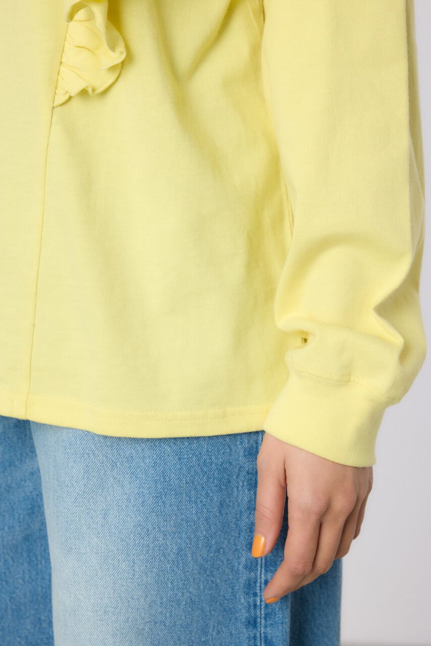 RODEO CROWNS「HERCHEYフリル ロングスリーブTシャツ」|Tシャツ・カットソー|