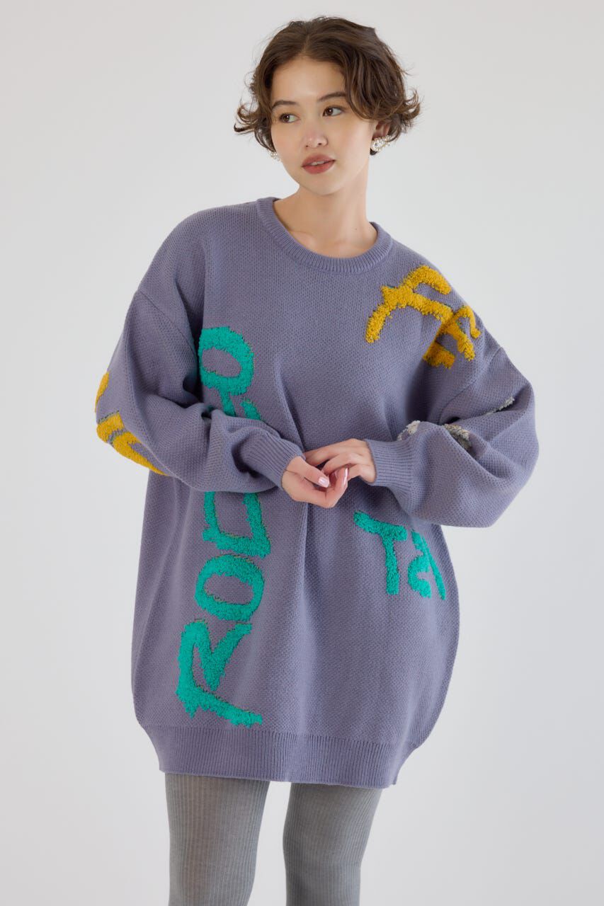 RODEO CROWNS「レタリングロゴニットワンピース」|ワンピース|