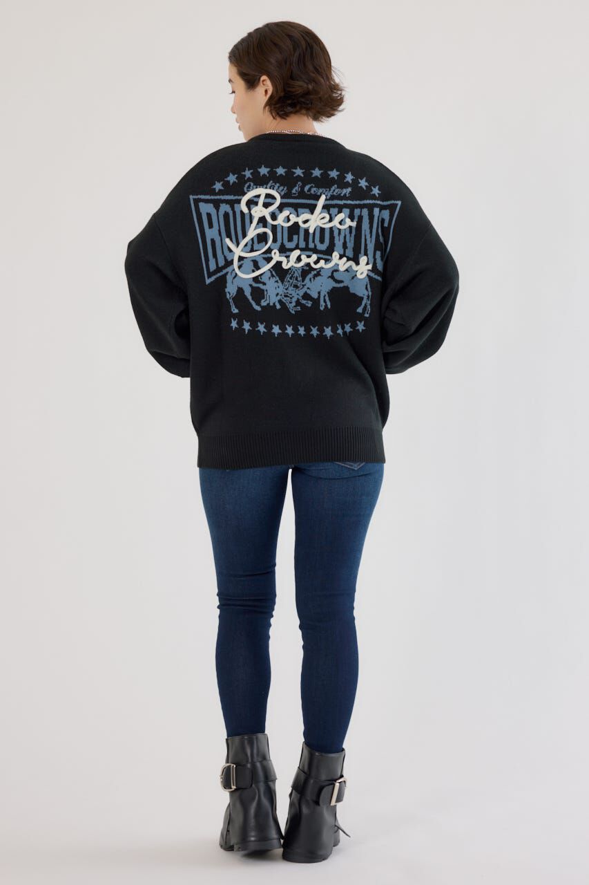 RODEO CROWNS「ロープロゴニットトップス」|ニット・セーター|