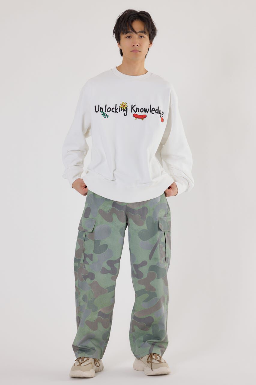 RODEO CROWNS「ドローイングスウェット」|パーカー|